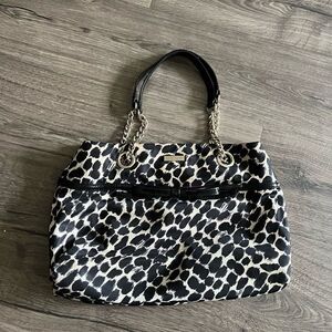 Kate Spade Animal Print Nylon Shoulder Bag